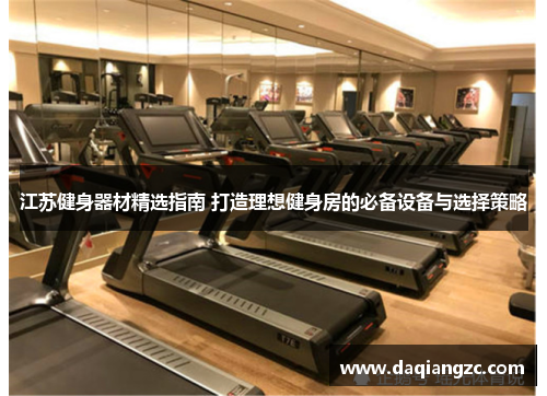 江苏健身器材精选指南 打造理想健身房的必备设备与选择策略